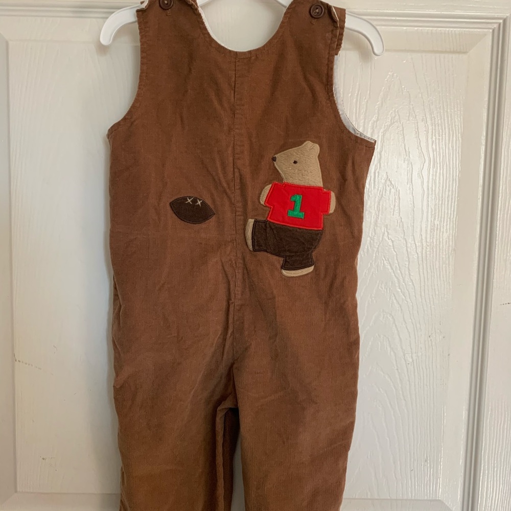 Funtasia Too Corduroy Longalls. Like New. 24m.